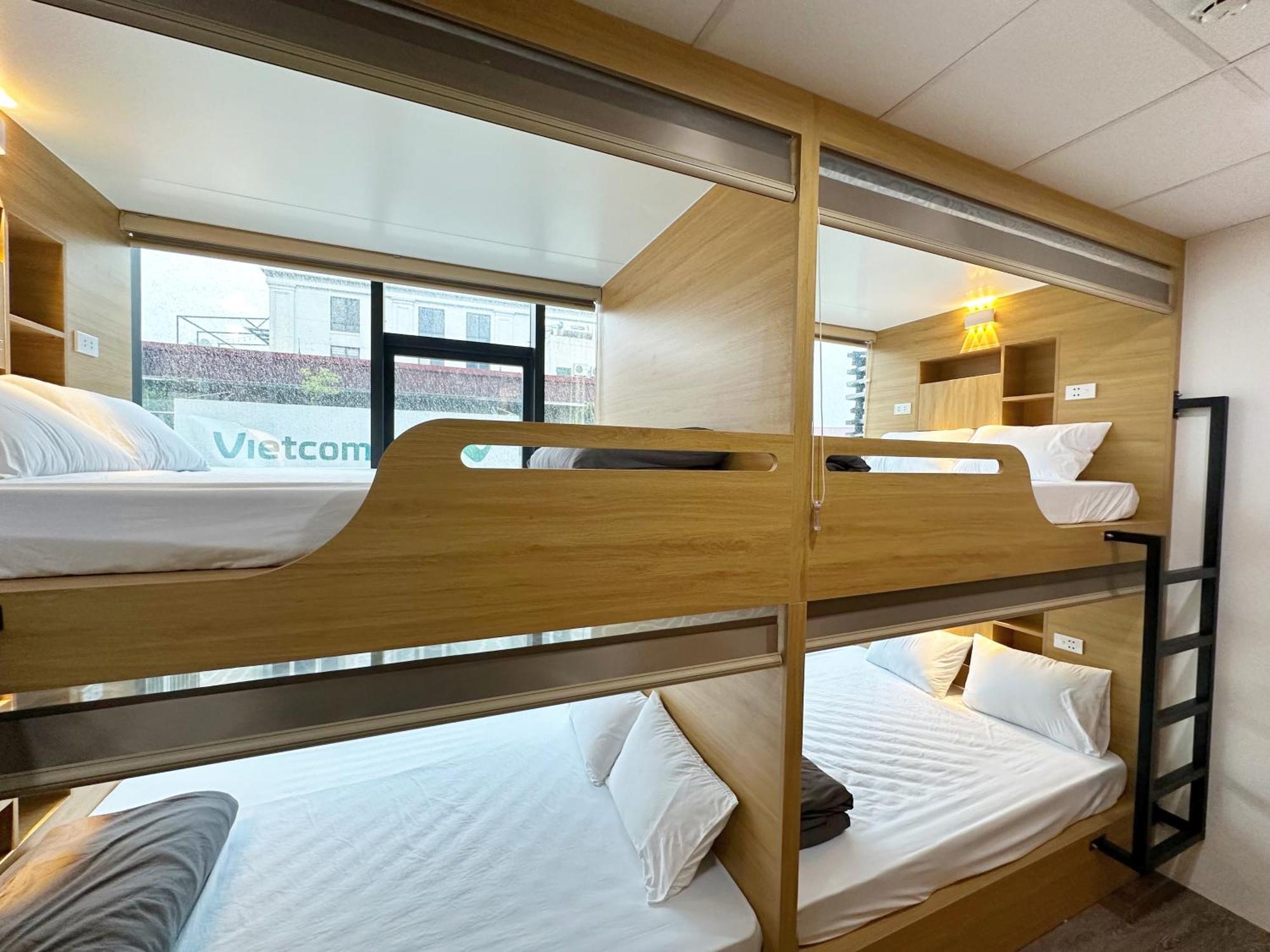 Hanoi Capsule Station Hostel Kültér fotó