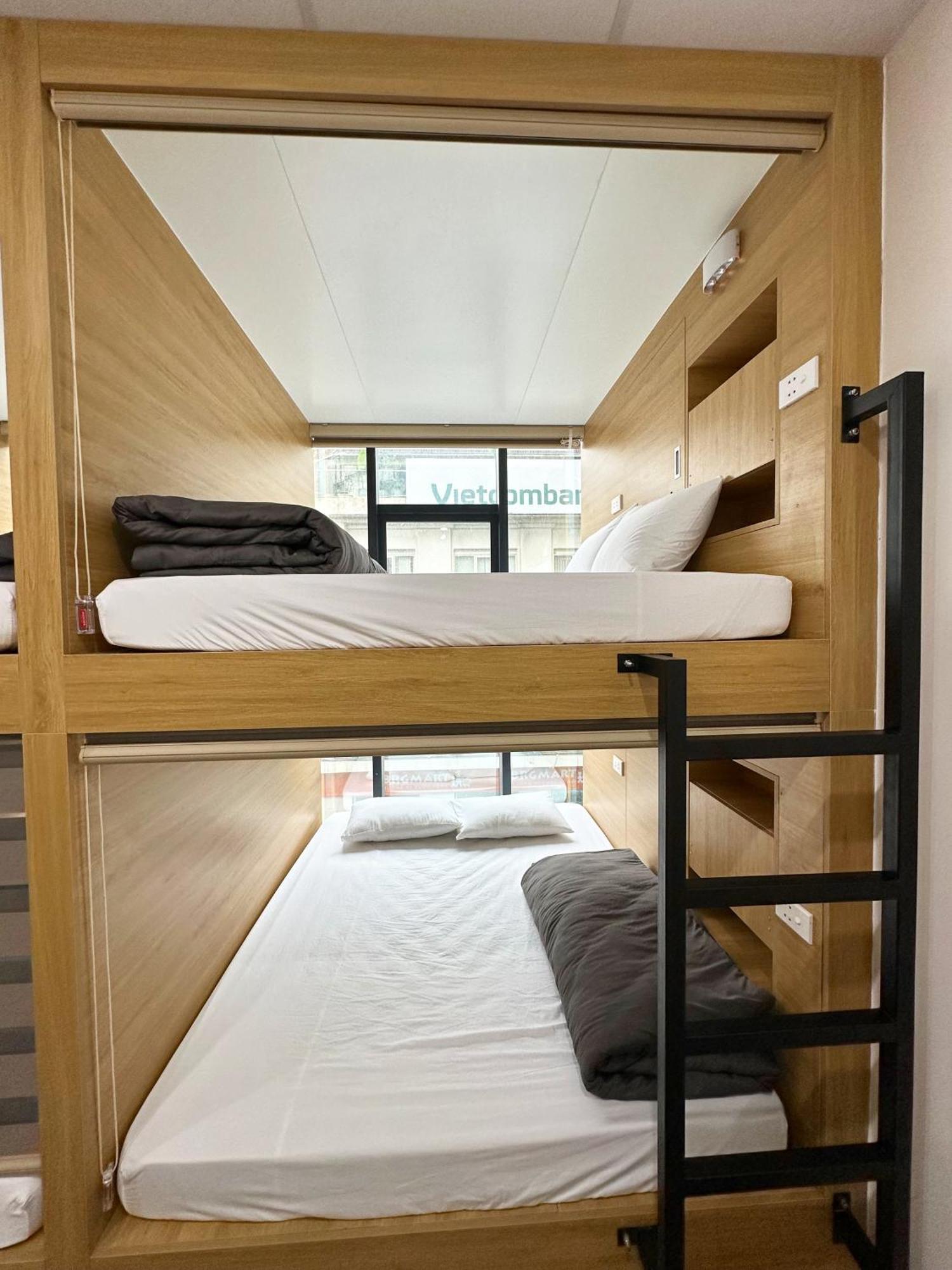 Hanoi Capsule Station Hostel Kültér fotó
