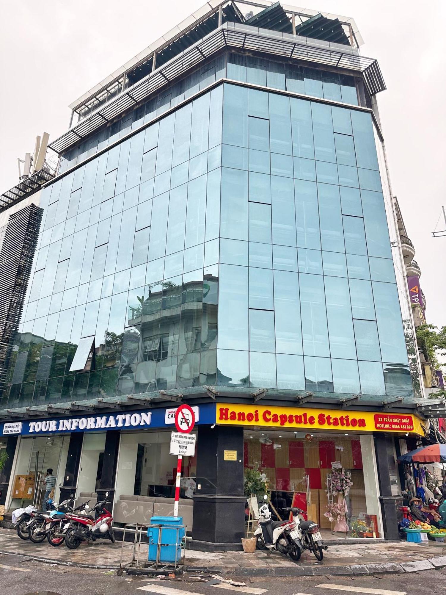 Hanoi Capsule Station Hostel Kültér fotó